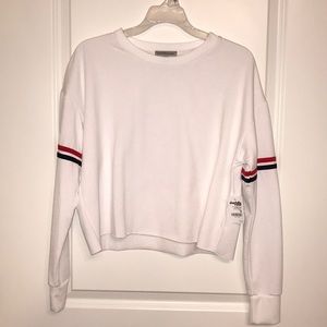 Charlotte Russe long sleeve crop top